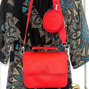 Steve Madden gorgeous Red Crossbody Bag Set